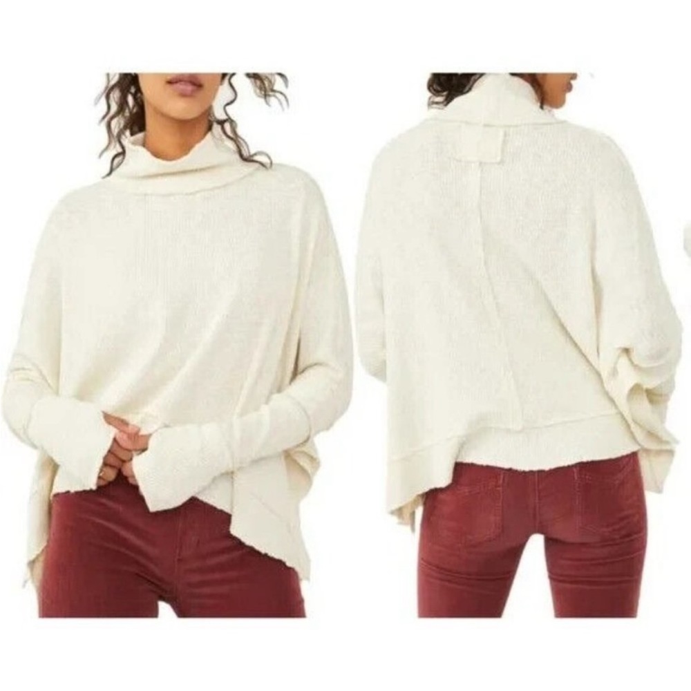 Free People We The Free | Moon Daisy Turtleneck Ribbed Starshine Top
